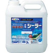 アサヒペン 強浸透性水性シーラー 3L 透明(クリヤ) 1個(458179) 取り寄せ商品
