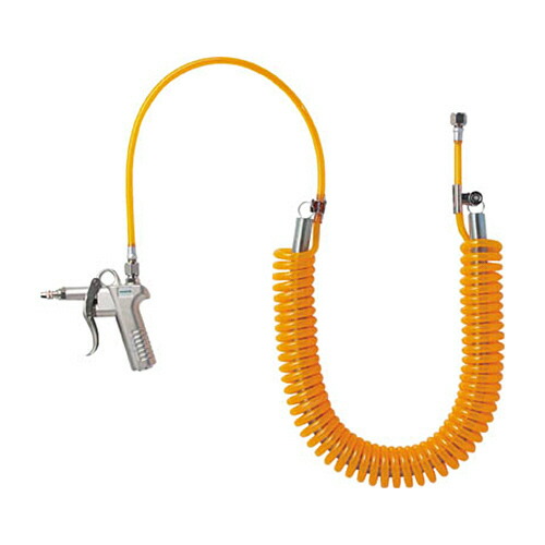 ＴＲＵＳＣＯ スプリングウレタンコイルホースダスターセット 8m 1個(TD-75SC-10S) 取り寄せ商品