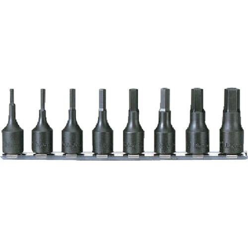 山下工業研究所 ヘックスビットソケット 8点セット 1個(RS3012A/8-L52) 取り寄せ商品