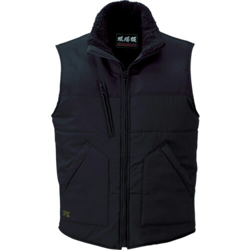 ジーベック 223 一こま服 防寒より良い L 黒 1着(223-90-L) 取り寄せ商いもの