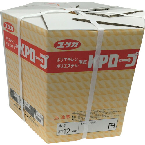 ユタカメイク KPメーターパックロープ 12mm×200m 1巻(KMP-12) 目安在庫\u003d○