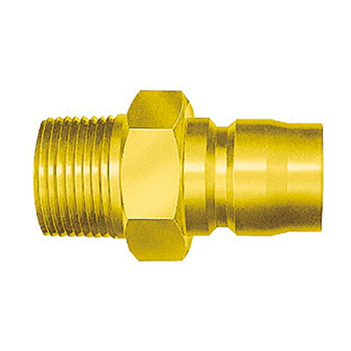 日東工器 TSPカプラ(めねじ取付用プラグ・真鍮製) 1個(BSBM-12TPM) 取り寄せ商品|ナノズ 店