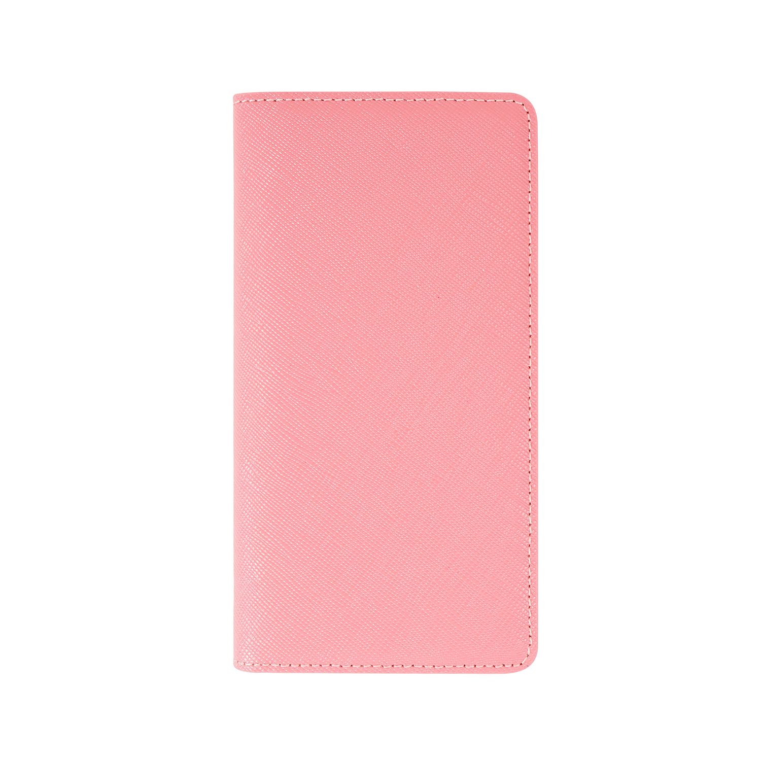 LAYBLOCK iPhone XS Max Saffiano Flip Case ベビーピンク(LB13519i65) 仕入先在庫品
