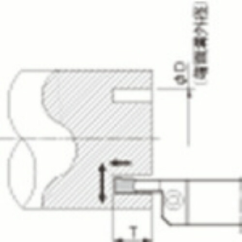 京セラ 溝入れ用ホルダ 1個(KFMSL2525M105160-8) 目安在庫\u003d○