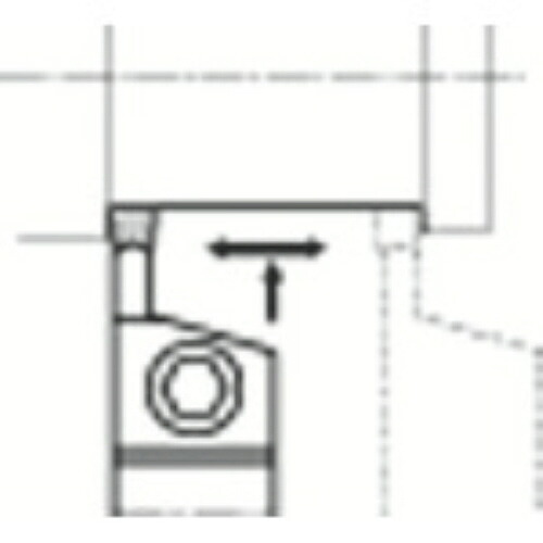 京セラ 溝入れ用ホルダ 1個(KGML2525M-4) 取り寄せ商いもの