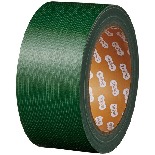TPS 布テープ(カラー) 50mm×25m 厚み約0.17mm 緑 1セット(30巻)(4582796051771 x30) 目安在庫\u003d○