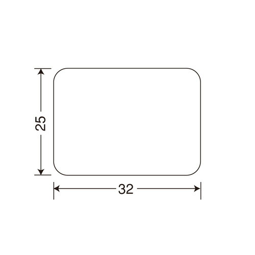 サトー ラベル 標準 7号 プロパー 強粘 25×32 1箱(20000枚:2000枚×10巻)(545604531) 取り寄せ商品|ナノズ 店
