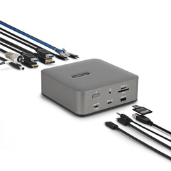ＳｔａｒＴｅｃｈ．ｃｏｍ Thunderbolt 5ドック/最大3画面 4K144Hz/140W/USBハブ/SD/LAN(215N-TB5USB4DOCK) 目安在庫\u003d△