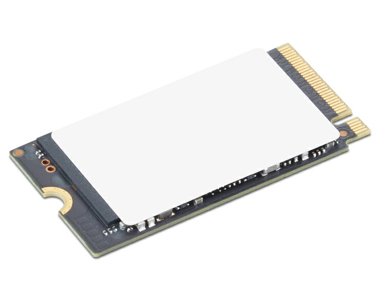 レノボ・ジャパン Lenovo 128GB PCIe Gen4 NVMe M.2 ソリッドステートドライブ III(224(4XB1T94543) 取り寄せ商品