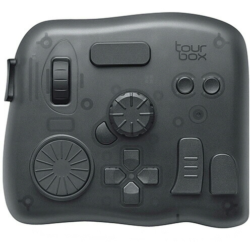 周遊旅行ボックス席 Bluetooth相応う 押し手デバイス TourBox Elite トランスルーセント 1台(TBECA-TS) 取り寄せ商いもの