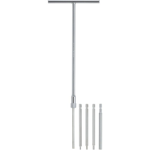 水戸工機 T型ホローレンチ 本体+ビット5本書き割り (300H-200L) 1書き割り(THC-200S) 取り寄せ商いもの