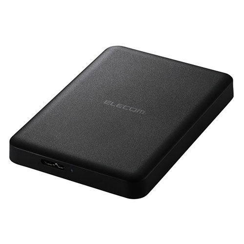 エレコム ELECOM ELP-HTV 2.5インチ ポータブルHDD ハードディスクドライブ 1TB(ELP-HTV010UBK) 取り寄せ商品