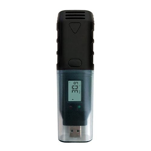 bitstrong USB温湿度ロガー -40～+70℃ 校正証明書付 ブラック(BS-LOG-SSNP-20D) 取り寄せ商品