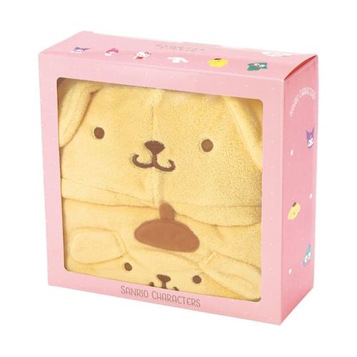 スケーター 吸水速乾タオルギフトセット ヘアドライタオル バスポンチョ ポムポムプリン 1パック(SET1086) 取り寄せ商品