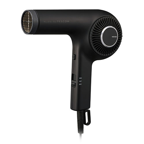 エレコム ELECOM テスコム プロフェッショナル トライバランスイオン ヘアドライヤー ブラック(NIB400B-K) 取り寄せ商品