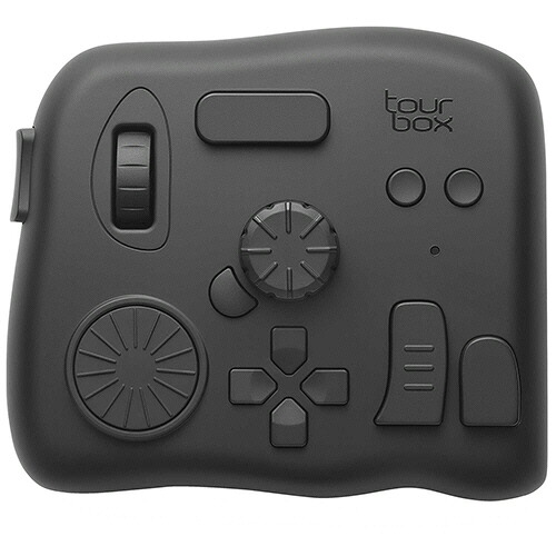 周遊旅行ボックス席 Bluetooth相応う 押し手デバイス TourBox Elite 古典派音楽黒いこと 1台(TBECA-CB) 取り寄せ商いもの