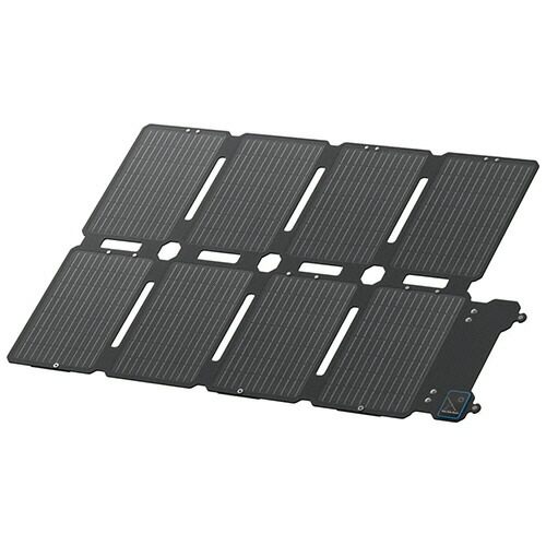船がかりジャパン コンパクトポータブルソーラーパネル(100W) ANKER Solix なおなお書き100 薄墨色 1台(A2435NA1) 取り寄せ商いもの