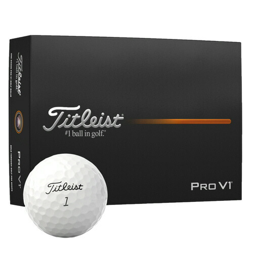 アクシネットジャパンインク タイトリスト ゴルフボール PRO V1 2025年モデル ハイナンバー ホワイト 1箱(12個)(T2029S-H-J) 目安在庫\u003d○