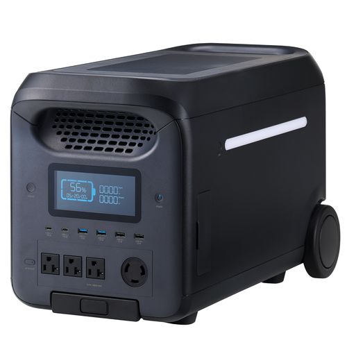 エレコム ELECOM 携帯型ワット数 2500P (電気容量 2560Wh / AC最終生産物 2500W) 黒いこと(DE-なおなお書き2500PBK) 製造業者店卸し資産品