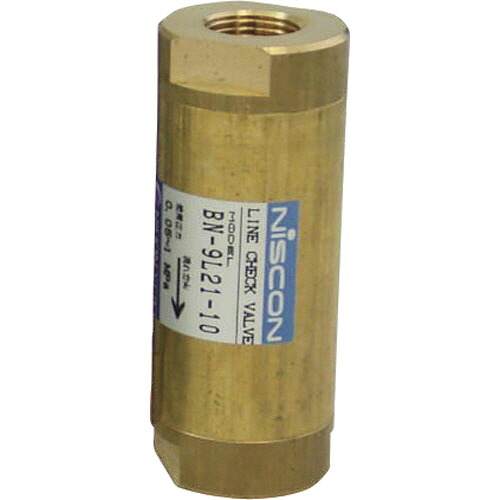 日本精器 ラインチェック弁 10A 1個(BN9L2110) 目安在庫=○|ナノズ 店