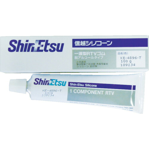 信越化学工業 シーリング 低分子シロキサン低減タイプ 330ml 透明 1本(KE4896T-330) 目安在庫\u003d○