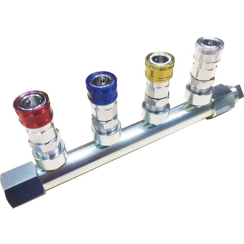 ヤマト応用科学 PALつづき物 エアーヘッダーカップリングソケット 分かれ出る数4 1個(6PAL4-20-4) 取り寄せ商いもの