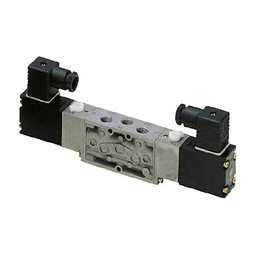 ＣＫＤ 4Fシリーズパイロット式5ポート弁セレックスバルブ 1台(4F320-08-AC100V) 目安在庫\u003d○