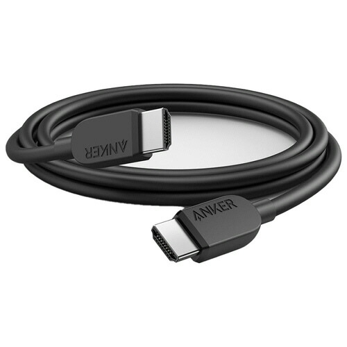 アンカージャパン ANKER HDMI ケーブル(8K) 1.8m ブラック 1本(A8742011) 取り寄せ商品