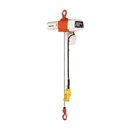 キトー セレクト電気チェーンブロック2速 単相200V 480kg(ST)&times;3m 1台(EDX48ST) 取り寄せ商品｜ナノズ　店
