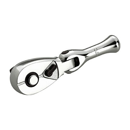 京都機械工具 ＫＴＣ 9.5sq.コンパクトフレックスショートラチェットハンドル 1個(BRC3FS) 取り寄せ商いもの