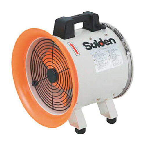 スイデン 送風機(軸流ファンブロワ)ハネ250粍 単相200V 1台(SJF-250RS-2) 取り寄せ商いもの