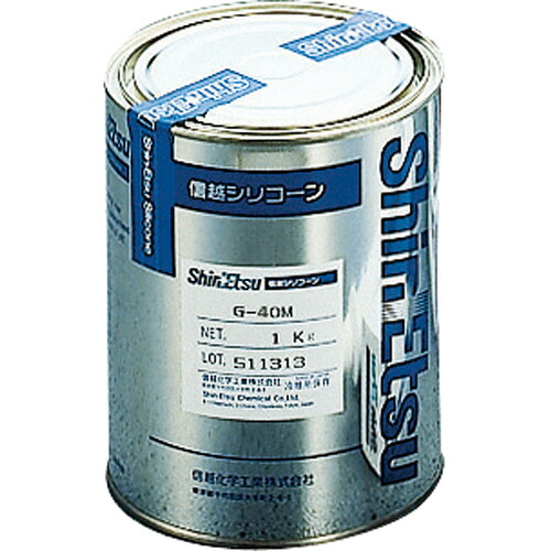 信越化学工業 ケイ素樹脂差し油 1kg M 1缶(G40M-1) 取り寄せ商いもの