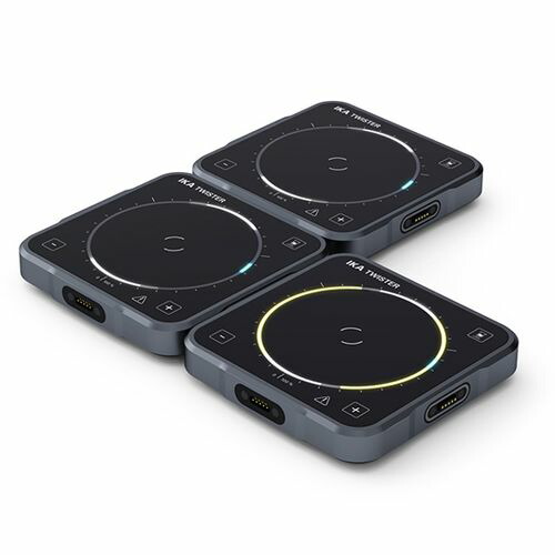 IKA ユニバーサルスターラーTWISTER 3台 (1セット(3台入り))(65-3738-70) 取り寄せ商品