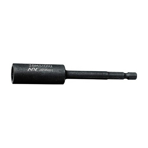 長堀工業 ドライバーソケットMS(マグネット・スライド入) 差込6.35×対辺10mm×100L 1個(3BMS1010) 目安在庫\u003d○