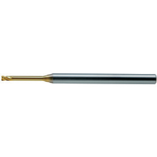 ユニオンツール 超硬エンドミル ロングネックラジアス φ1×R0.2×有効長3 1本(HLRS 4010-02-030) 目安在庫\u003d○
