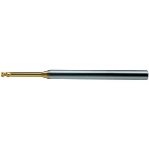 ユニオンツール 超硬エンドミル ロングネックラジアス φ1.2×R0.3×有効長10 1本(HLRS 4012-03-100) 目安在庫\u003d○