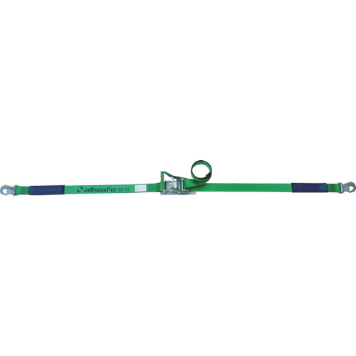 オールセーフ ラッシングベルト ラチェット式スナップフック重荷重 1本(R5SH14) 取り寄せ商品｜ナノズ　店