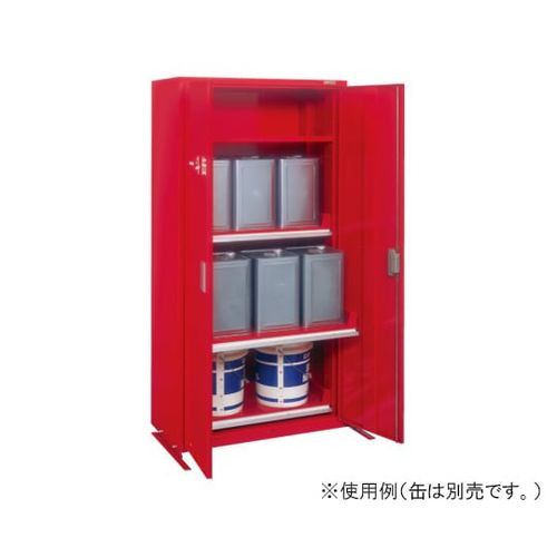 サカエ 一斗缶・ペール缶納める庫 (1台)(61-9796-55) 取り寄せ商いもの