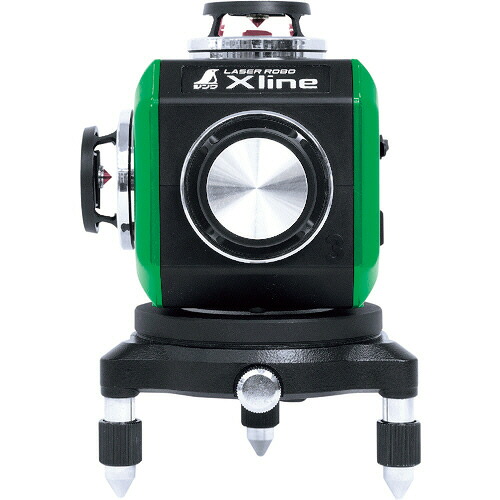 シンワ測定 レーザーロボ Xline グリーン フルライン・地墨クロス 1台(71608) 目安在庫\u003d○