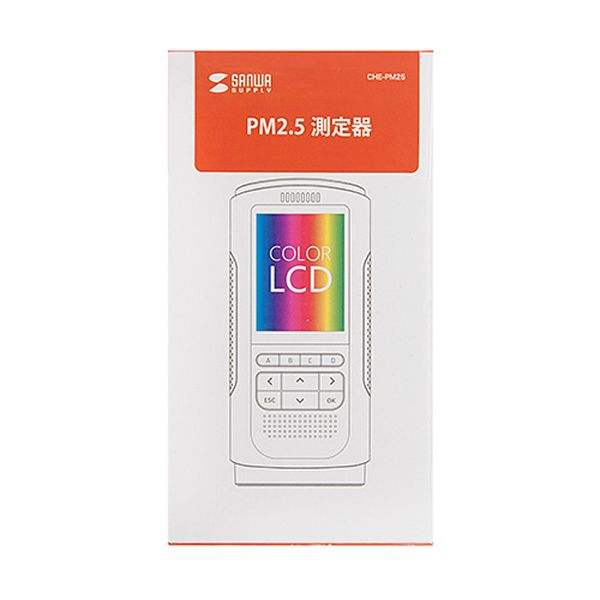 【P5S】サンワサプライ CHE-PM25 PM2.5位置づける器(CHE-PM25) 製造会社店卸し資産品