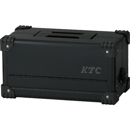 京都機械工具　ＫＴＣ 両開きメタルケース ブラック 幅440×奥行233×230mm 1個(EK-10AGBK) 目安在庫\u003d○