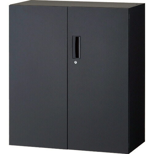 ＴＲＵＳＣＯ 壁面書庫 Calmatio両開き型 下置専用 W900×D450×H1030mm サテンブラック 1台(TCLH-BK-11) 目安在庫\u003d○