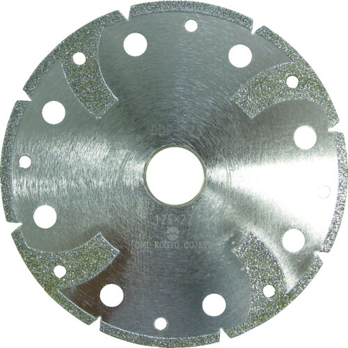 大見工業 塩ビ管用電着ダイヤカットソー 125mm 1枚(DDP-125) 目安在庫\u003d○
