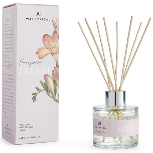 ワックスリリカル Home Grown リードディフューザー フリージア 100ml 1セット(WLHG0305) 取り寄せ商品 4,687円