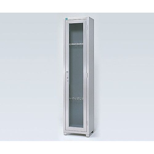 ファイバースコープ格納庫 （据置型） 殺菌灯付 400×400×2000mm (1台)(0-204-01) 取り寄せ商品