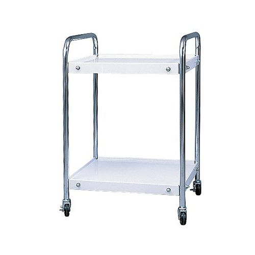 富士医療測器 ホスピタルワゴン（2段） 560×390×730粍 WD4-50 2段式 (1台)(0-5120-02) 取り寄せ商いもの