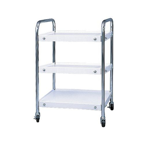 富士医療測器 ホスピタルワゴン（3段） 560×390×730粍 WD4-50 3段式 (1台)(0-5120-06) 取り寄せ商いもの