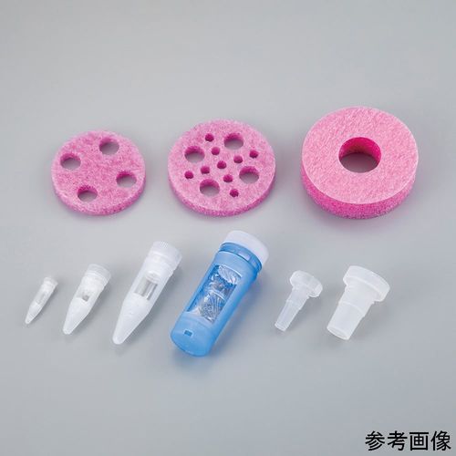 透析チューブキット 10mL 3.5kDa 1セット（10本+ホルダー入） (1セット)(4-6646-07) 取り寄せ商品｜ナノズ　店