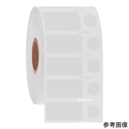 GA International 受け止める境界線の外側用超冷ややかさ付け紙（ダイレクトサーマル式）丸+角型 25.4×12.7+φ9.5粍 1巻（1000書き割り入） (1巻(1000書き割り入(4-6681-05) 取り寄せ商いもの
