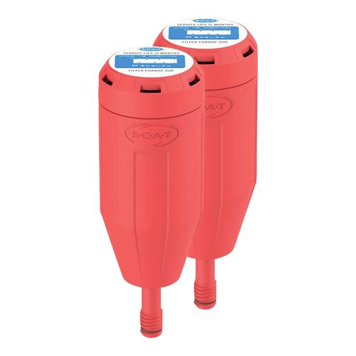 安全廃液キャップ用排気フィルター（20Lタンク用）1セット（2個入） (1セット(2個入り))(4-6718-01) 取り寄せ商品